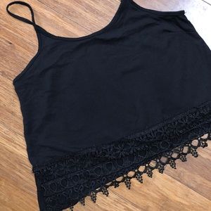 Lace Black Lace Tank